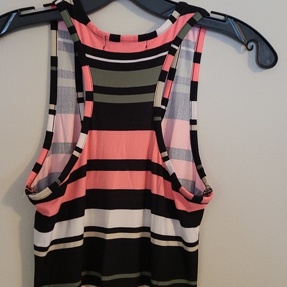 NWOT Derek Heart Striped Dress - Picture 4 of 5
